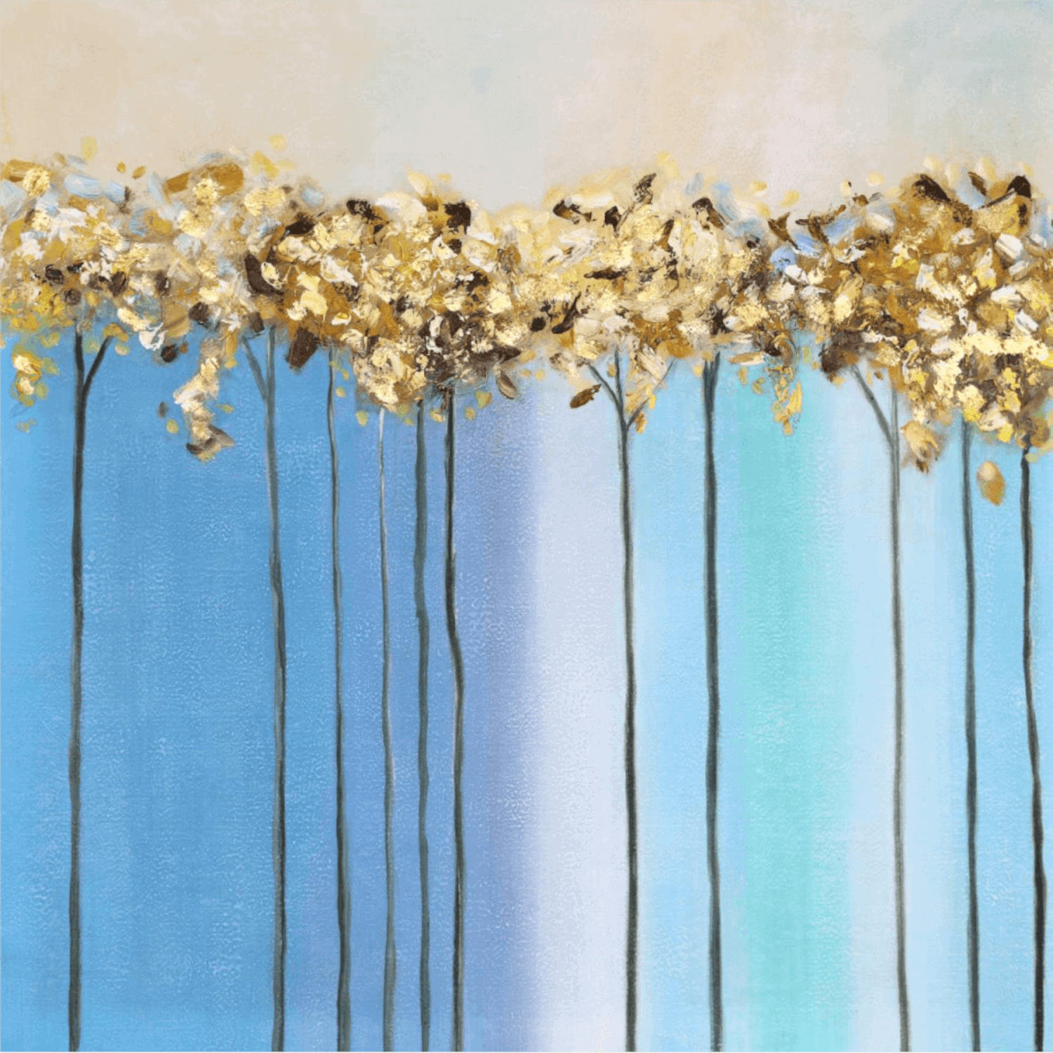 gold trees